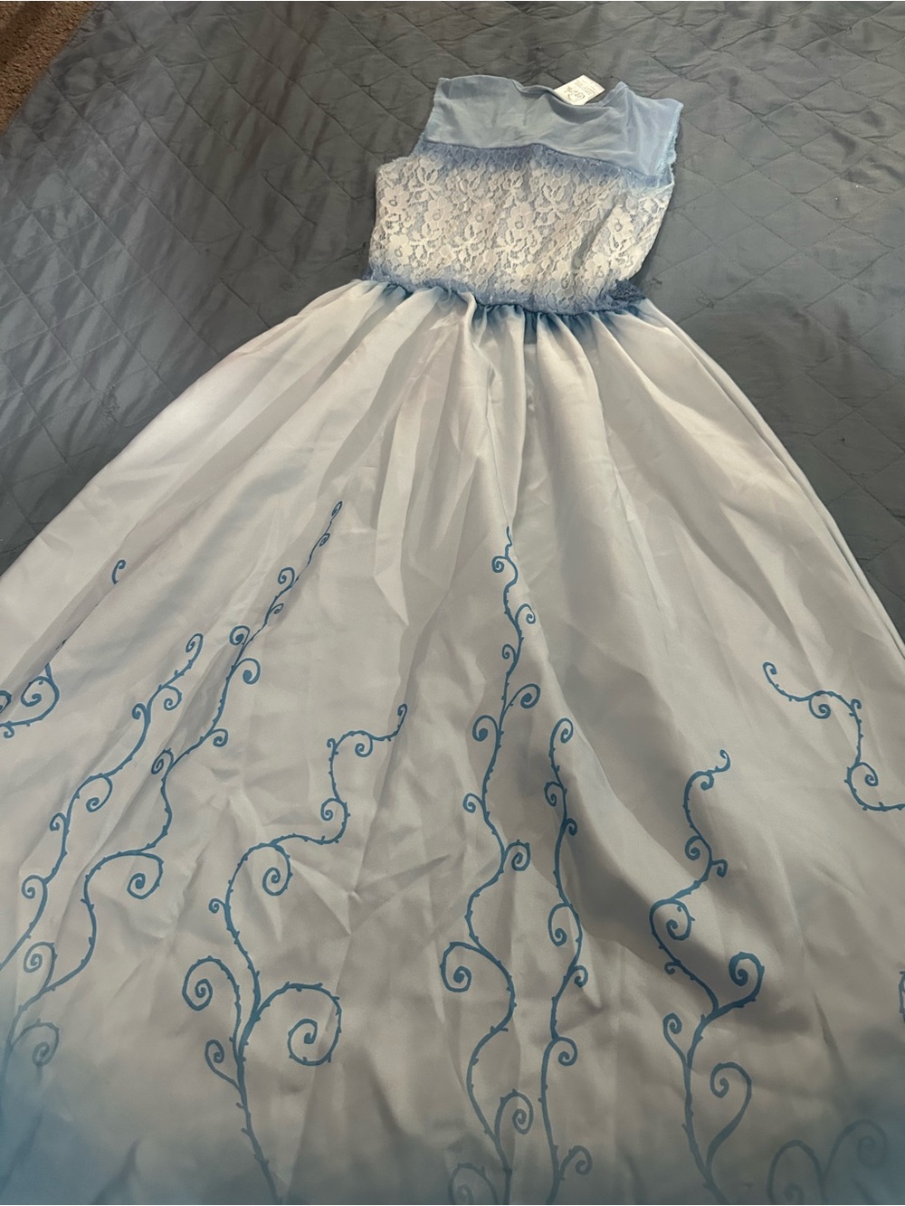Corpse Bride Emily Blue Lace
Dress child Medium - Picture 4 of 5